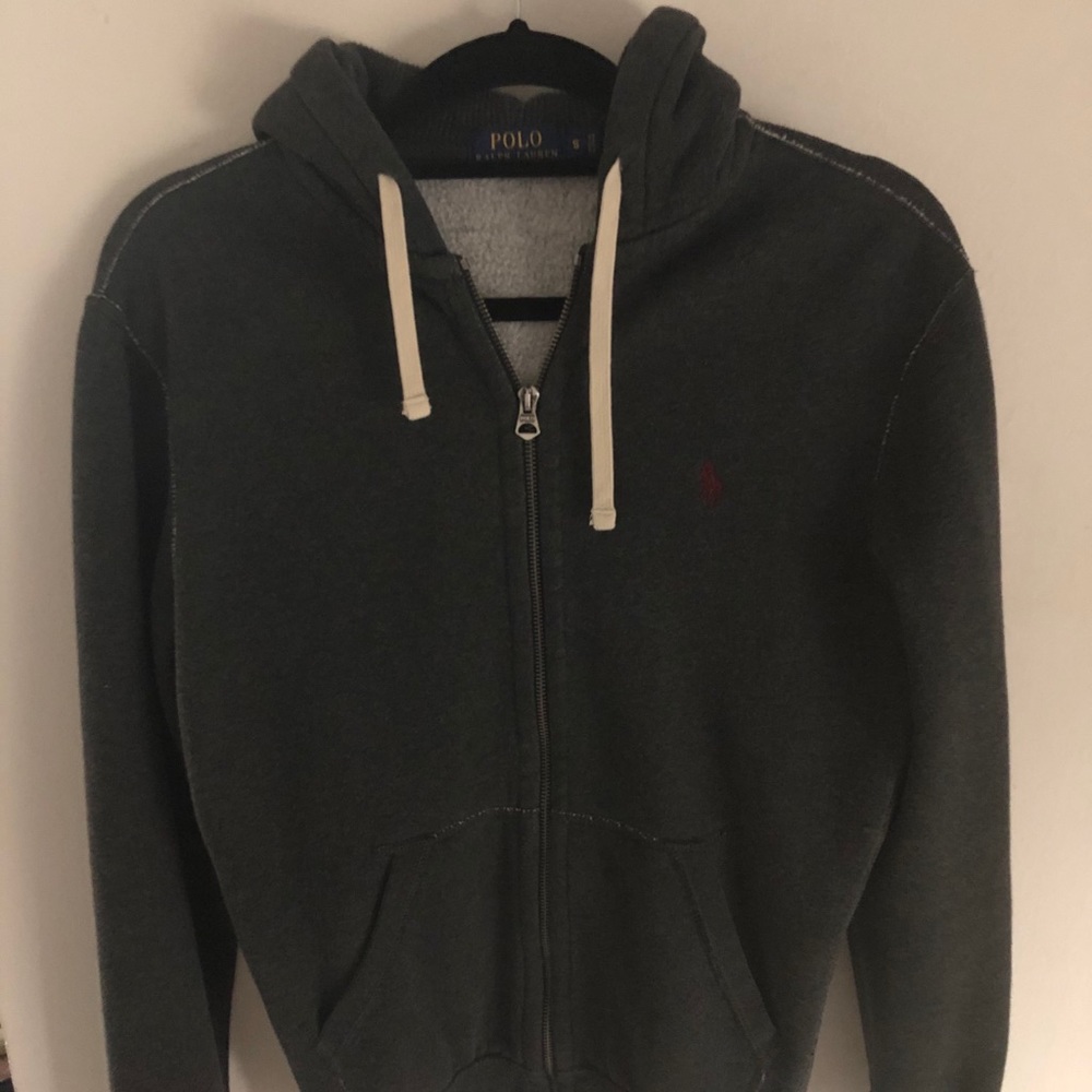 Polo Ralph Lauren Dark Grey Zipup